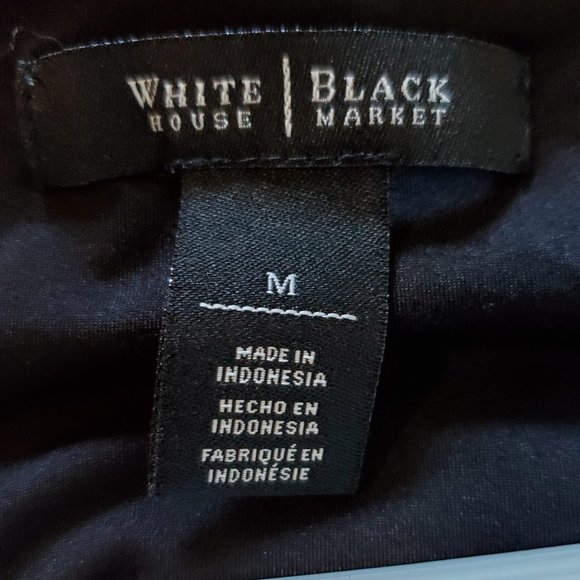 White House Black Market (Medium Black top) - Picture 4 of 9